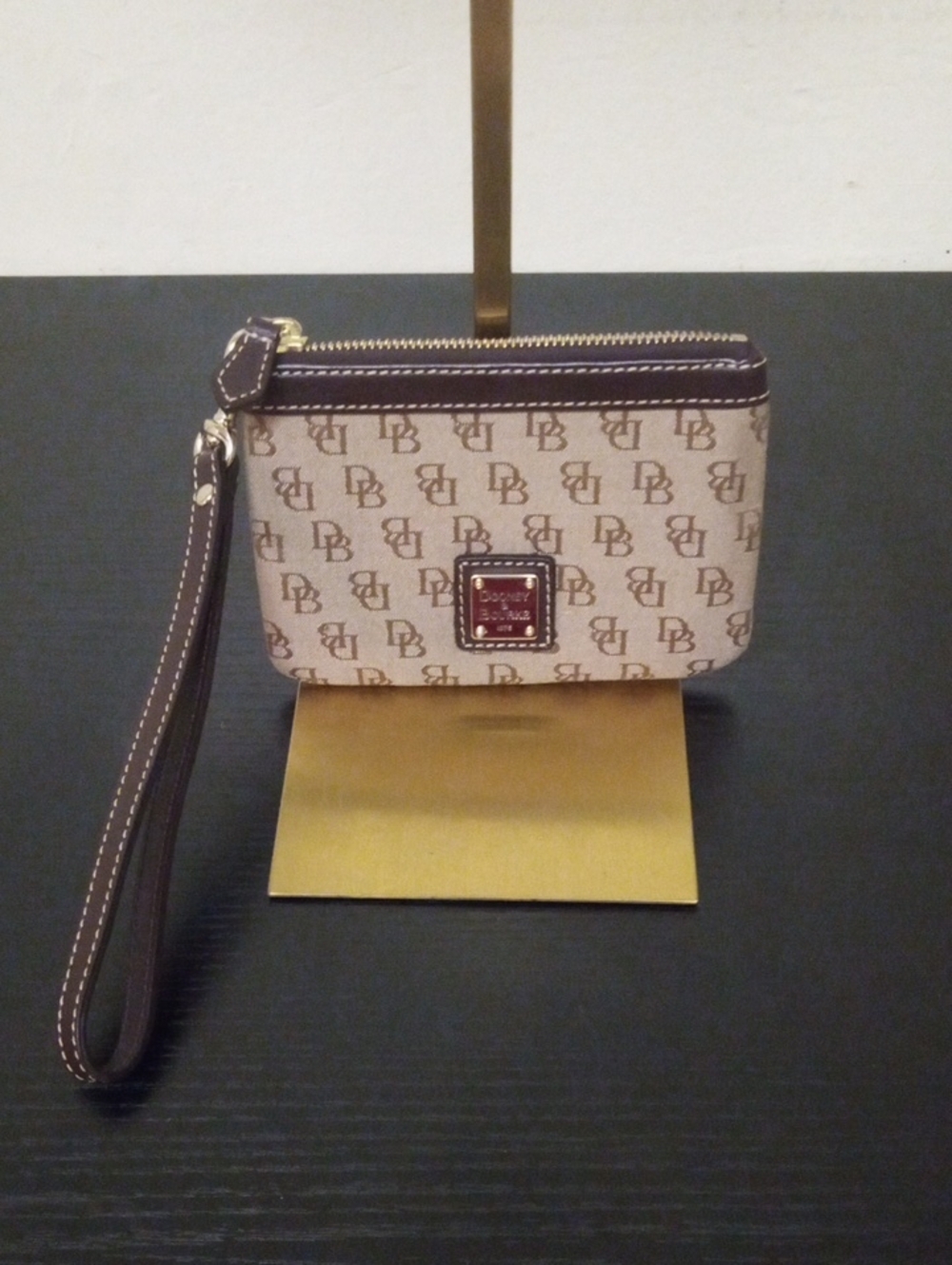 Dooney And Bourke Monogram Wristlet